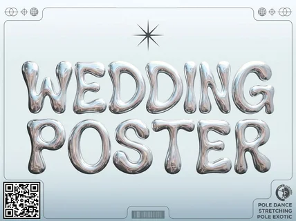 식전포스터 / 웨딩포스터 제작