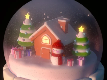 키치하고 트랜디한 3d 로고 타이포 앨범아트 제작 