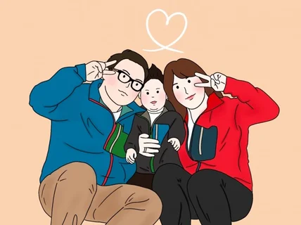 깔끔한 라인 드로잉 그려 드립니다.