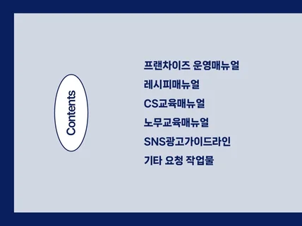 실무자의 시선으로 업체별 톤앤매너에 맞춘 매뉴얼 작업