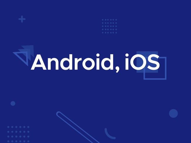Android  iOS 모바일앱 제작해 드립니다.