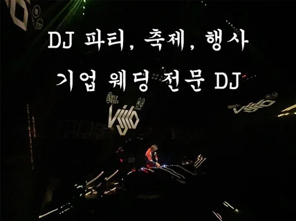 개인 파티부터 기업 행사, 축제 전문 DJ Visco