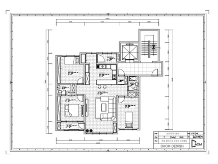 인테리어 캐드 도면 작업해드립니다. 평면도, 천정도 등