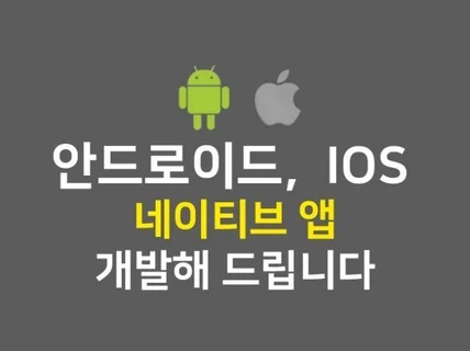 안드로이드, iOS 웹 앱 개발