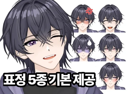 Live2D 버츄얼 캐릭터 / 일러스트+리깅 풀패키지