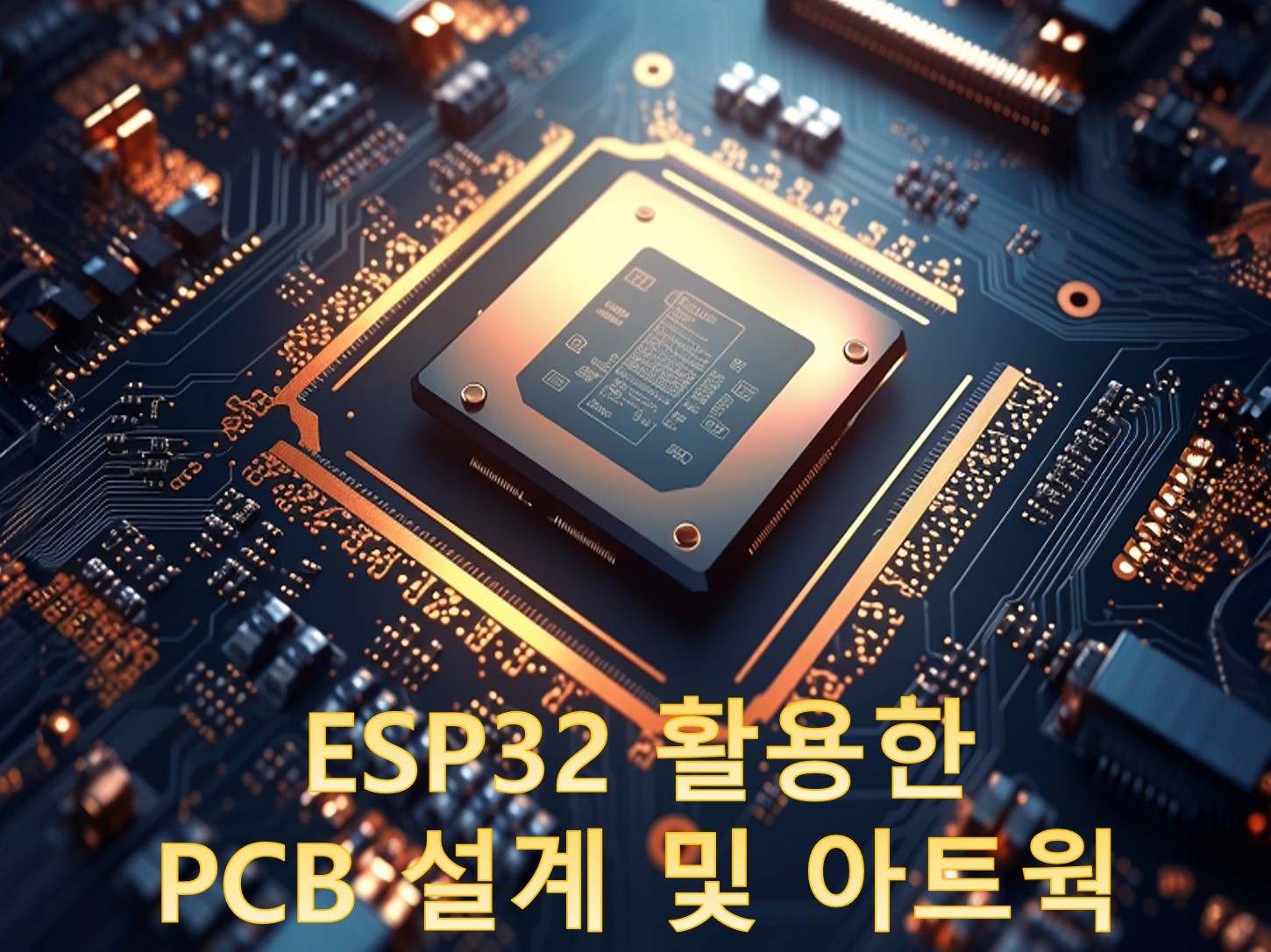 ESP32 PCB설계 및 아트웍 - 크몽