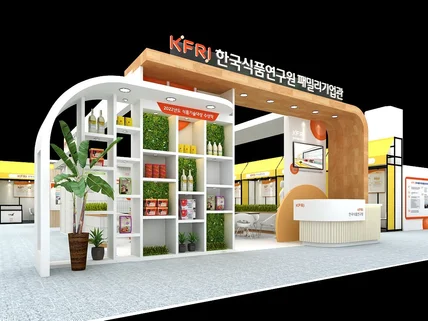 3D 전시부스/팝업/무대 디자인