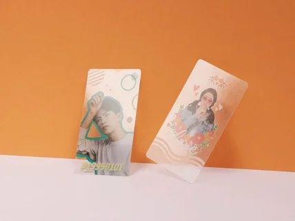 포토카드 포카 카드택 굿즈 비공포 제작 기본 200매