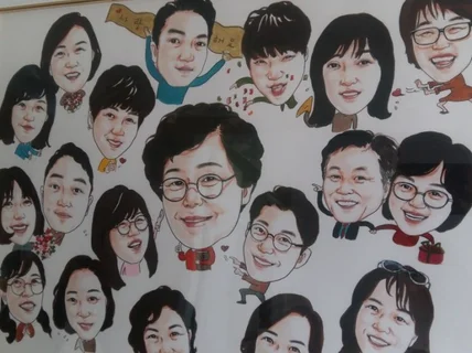 100프로 수작업으로 실물에 가깝게 그려 드립니다.