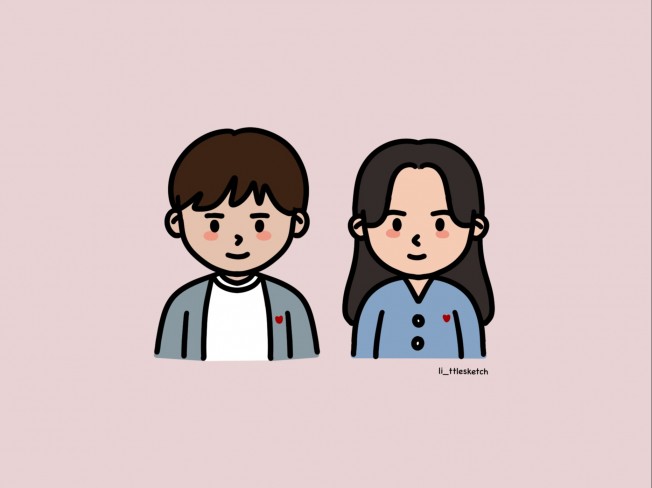 리틀스케치-라인드로잉/일러스트/캐리커쳐