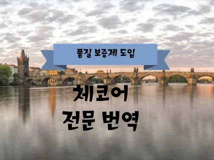 #체코어 전문 번역해 드립니다.