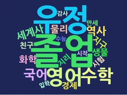 설문자료, 문서, 워드클라우드 만들어 드립니다.