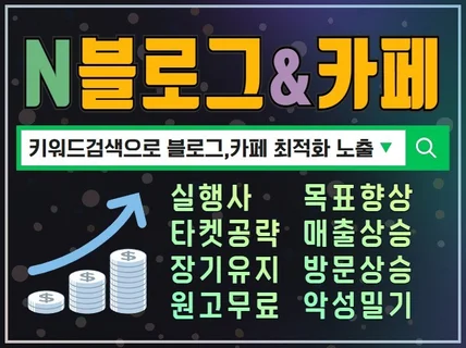 N 통합 블로그카페 최적화 키워드 노출. 장기/배포