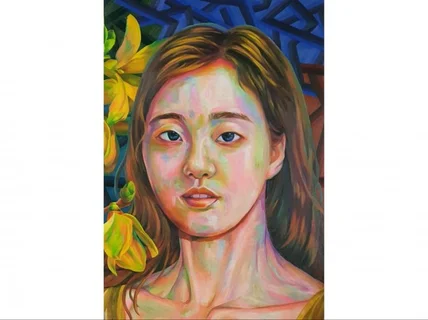 유화그림 초상화 인물화 10화 12호