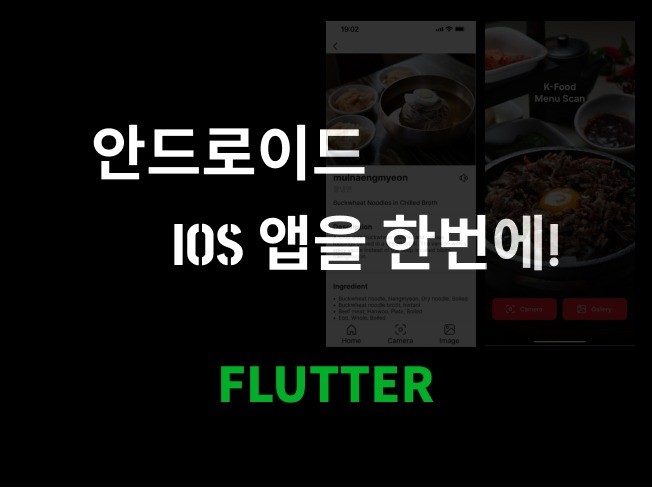 Flutter 기획 및 개발 한큐에 끝내세요.