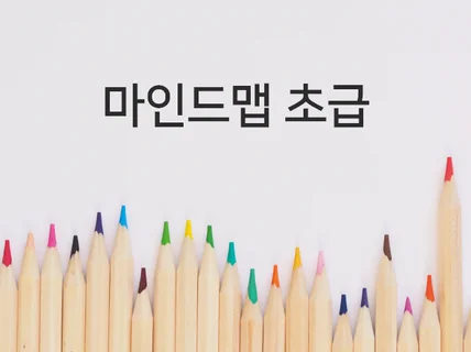 마인드맵으로 생각과 체계를 정리할 수 있도록도와 드립니다.