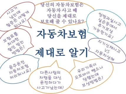 자동차보험 제대로 알기