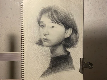 선물용 연필 그림 그려드립니다