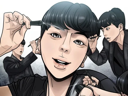 실속있는 명품 캐리커쳐  인물 제작해 드립니다.