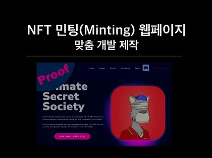 NFT Minting 웹사이트 개발