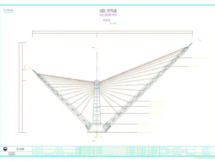 구조물 계획도, 설계도, 전개도 등 작업해드립니다