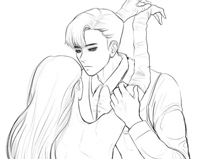 선화 / 펜화가 필요하면 저에게 오세요