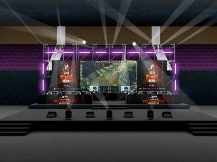 빠른 긴급 3D 무대 전시 공간 모델링/GC/렌더링