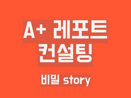 리포트 과제 글쓰기 컨설팅- 비밀 story 12가지