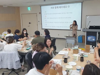 카페 출장 레시피 교육 및 머신 셋팅