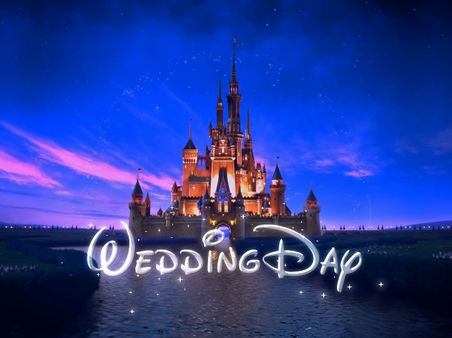 디즈니 인트로 패러디 결혼 식전 영상 제작해 드립니다.