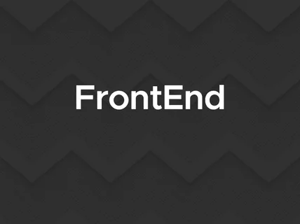 frontend 개발