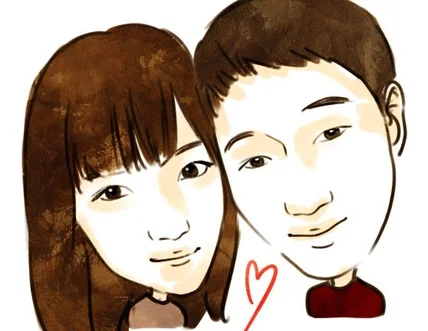 캐리커쳐 그려 드립니다.