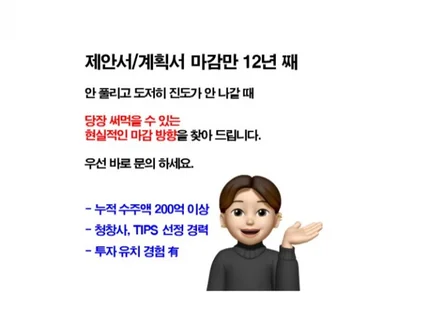 사업/투자계획서 진단