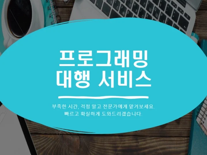 4. 프로그래밍 대행..