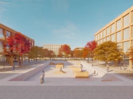 건축 렌더링 작업/외부 투시도/조감도