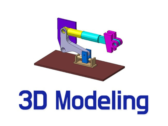 제품, 기계, 기구물 3D 모델링 해 드립니다.