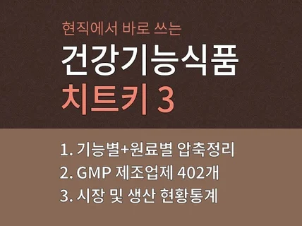 24년 02월 건강기능식품 원료/제조업체정보/시장현황