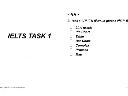 아침수업, IELTS 라이팅 8회 완성