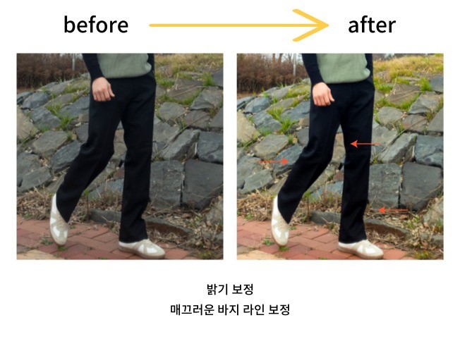 쇼핑몰 사진보정,색감보정, 핏보정,누끼작업해 드립니다.