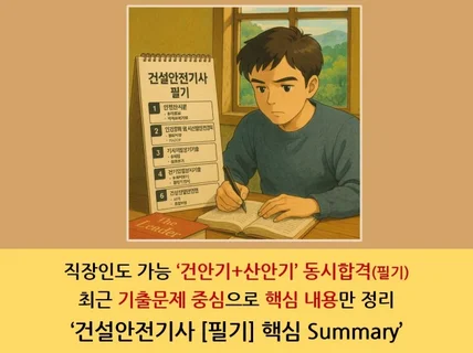 건설안전기사 필기 핵심 Summary