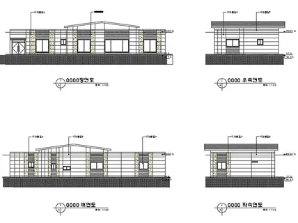 건축/인테리어 도면 깔끔하고 신속하게 작업해드립니다