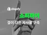 팔리는 브랜드의 비주얼 설계 / 쇼피파이 자사몰 구축
