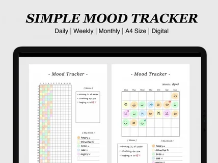 Digital 심플 무드트래커 6colors