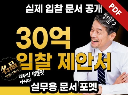 30억 규모-정부 입찰 제안서-시스템 구축부문 PDF