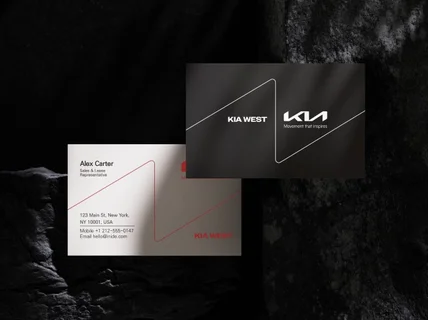 브랜드의 태도를 담은 명함디자인 l 고급지 l 명함인쇄