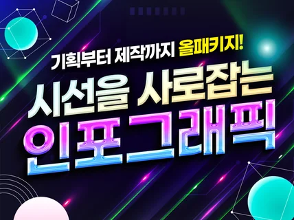 깔끔한 2D 모션그래픽 인포그래픽 영상 제작드립니다