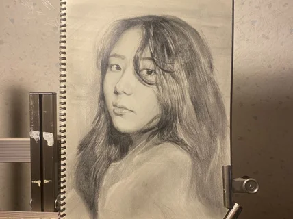 선물용 연필 그림 그려드립니다