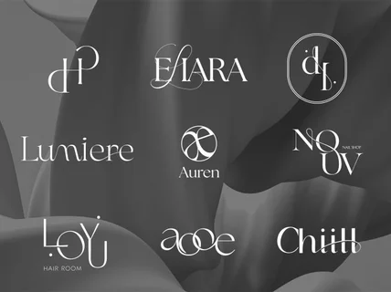 영문로고 로고제작 세련된 로고디자인 CI BI 명함까지