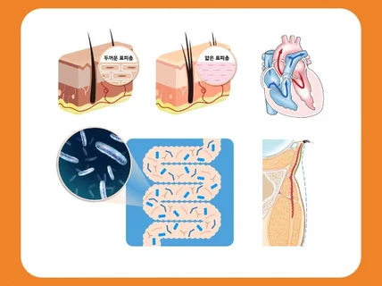 메디컬일러스트, 의료 이미지, 의학 논문 자료 제작