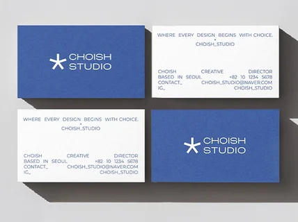 맞춤형 감도 높은 명함 디자인 / 빠른 제작+인쇄